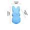 1pc Easter Bunny Marshmallow Silicone Mold| Food Shape Soap Mold | Cake Shape Wax Candle Mold| Not Food Grade